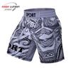 Men's Digital Print Fight Training Shorts for Gym, Jiu-Jitsu, and Sanda