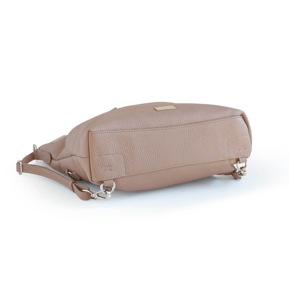 Barcos Schrumpfleder 3-Wege-Tasche, Damen, Einheitsgröße, Bordeaux