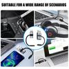 USB 5Pin/USB3.0 A Male To USB C Female Converter Adapter Support Fast Charging & Data Transfer with Anti Lost Belt