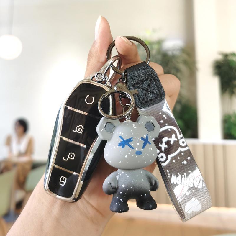 Proper for BYD Han Key Case Han EV Champion Edition - Dedicated NFC Card Car Cover with Buckle.