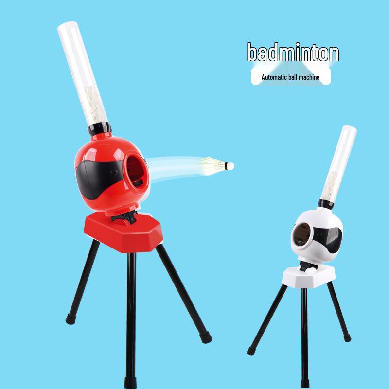 

Portable Automatic Badminton Trainer for Kids - Home Practice Partner белый/чёрный