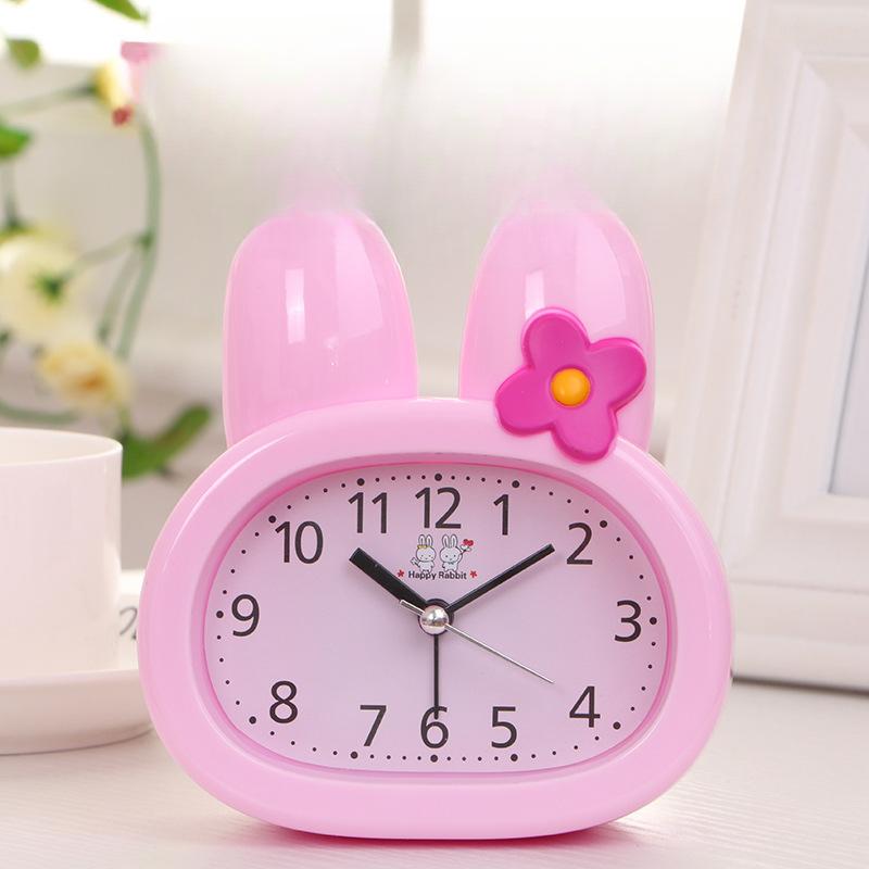 Creative Cartoon Animal Alarm Clock Simple Fashion Colorful Children's Gift Mute Alarm Clock
