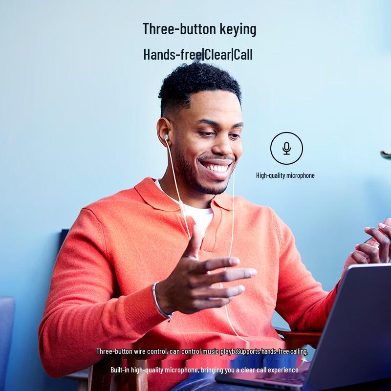 JBL TUNE310C Wired In-Ear USB-C Earphones