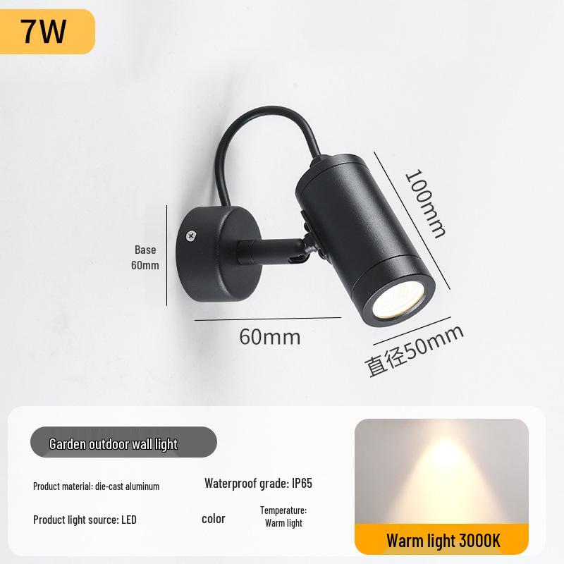 

Double Head Waterproof Outdoor Wall Spotlight for Signs and Murals