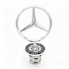 Mercedes Benz Engine Hood Chrome 3D Badge Emblem For Mercedes Benz C E S Class W204 W205 W212 W213 W211 W220 Auto Parts keychain HO1