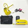 KOMINE Motorcycle Reminder Disc Lock Yellow LK-114