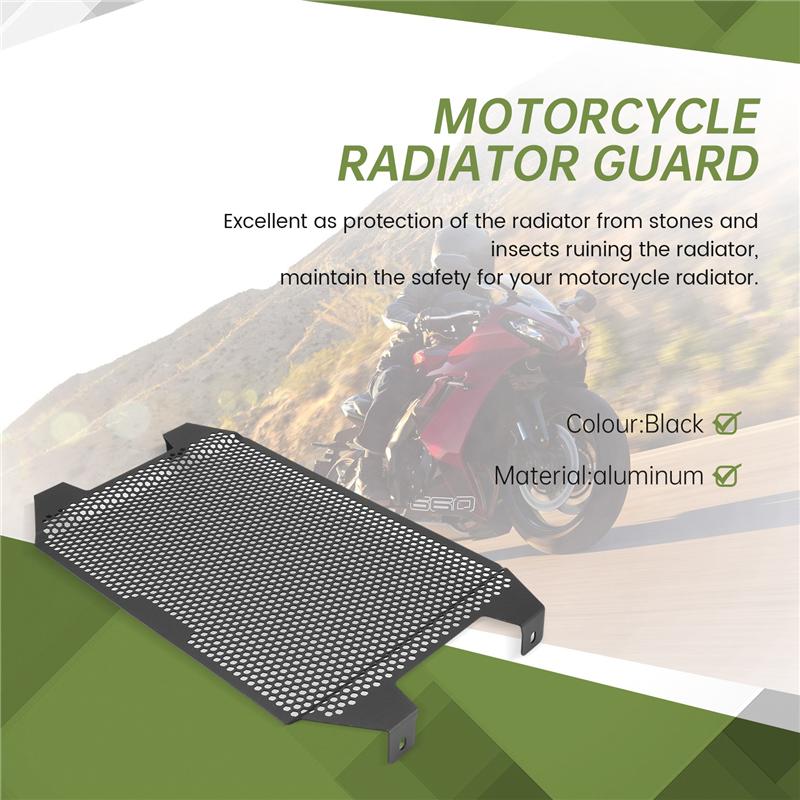 Motorcycle Radiator Guard Tank Grille Shield For Daytona 660 2024-2025 Daytona660 Engine Cooler Protector Mesh Cover
