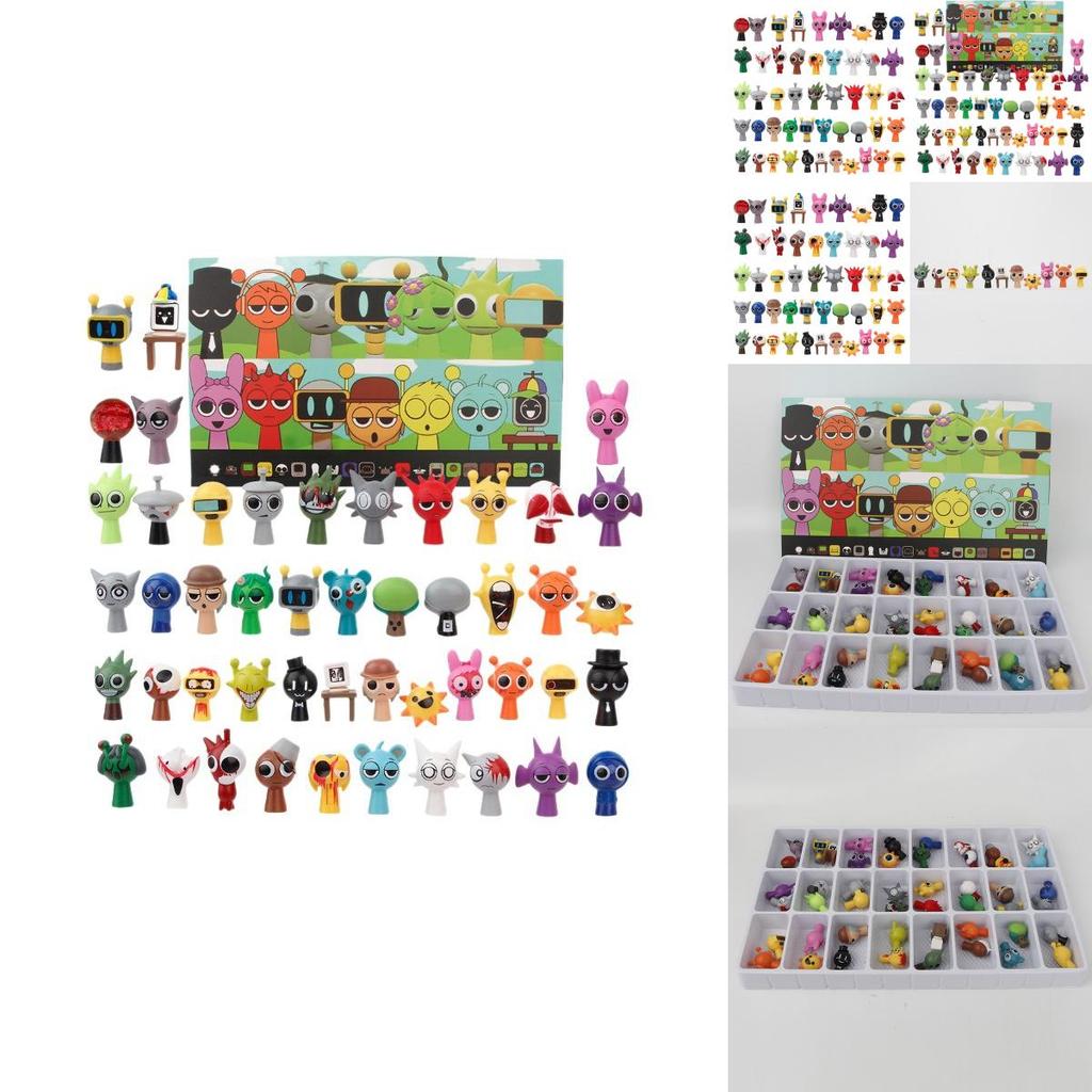 Incredibox Pvc Rhythm Box Music Figurine Set For Children