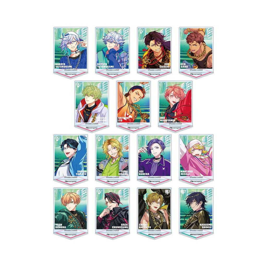 Paradox Live Battle of Unity Trading Acrylic Stand Box ver.B 15-Piece