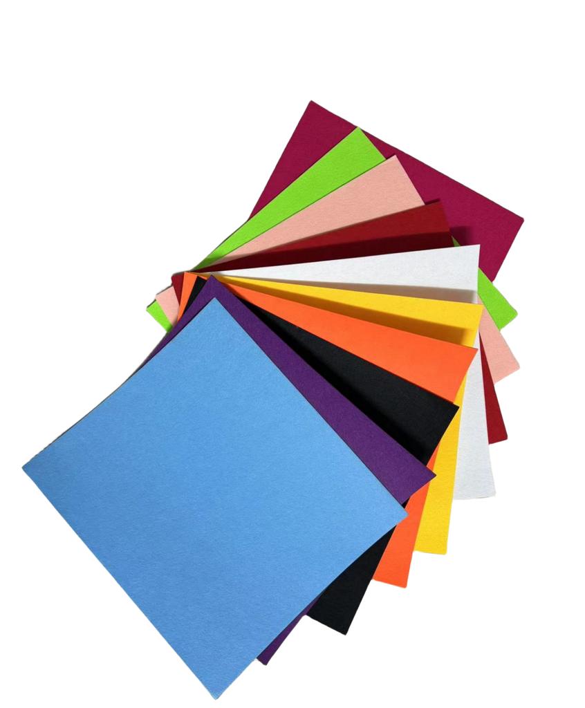 Hurtownia włóknin 1,5 mm włóknina diy ręcznie robione Wycinanki z papieru kolorowy filc włóknina