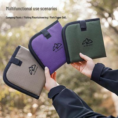 Cojín de Asiento Plegable Anticorrosión para Senderismo al Aire Libre - Esterilla de Suelo Impermeable y Aislante para Acampada y Montañismo