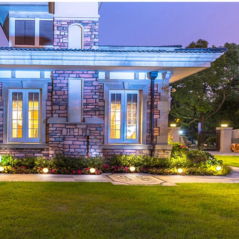 10PCS Solar Garden In-Ground Light Outdoor Waterproof Landscape Lighting for Yard Walkway Driveway Decoration Light Dropshipping