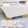 High Resilience Memory Foam Latex Mattress - Double Soft, Thickened for Dorm or Home Use.