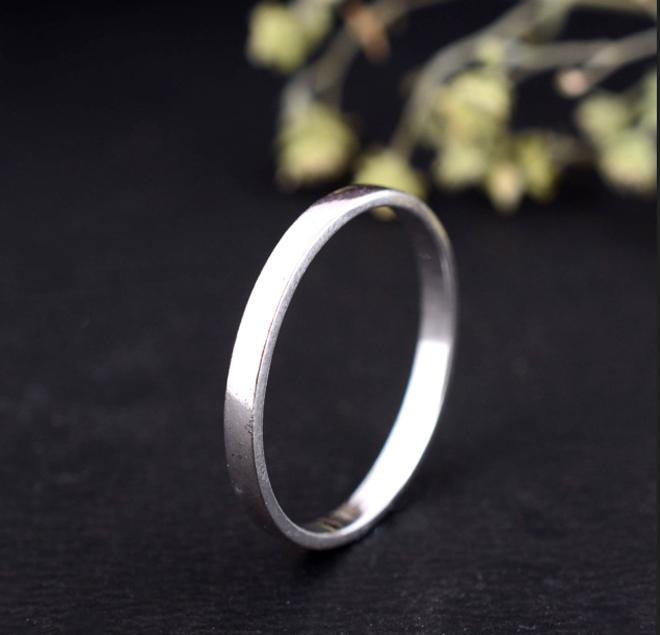Handmade Silver Arthritis Ring – Adjustable Finger Splint for Joint Support, Relief, and Everyday Comfort