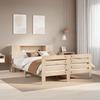 VidaXL Bed Frames Without Mattress 150x200 Cm Solid Pine Wood 3309881