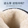 Unisex Cotton Boots Winter Plush Warm Snow Boots Fashion Casual High Top Boots Non-slip Platform Boot Couple Winter Cotton Shoes