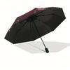 Dark Gothic Mandala Wall Art: Intricate Design for Your Space Umbrella, Cute Umbrella with Cute Design, Portable 3-Fold Compact Umbrella for Men & Wom