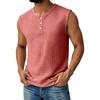 Men's Sleeveless Pocket Vest Men's Casual Fashion Sports Sleeveless Vest