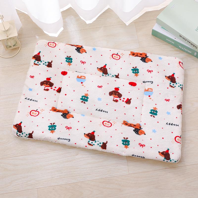 Thickened Pet Sleeping Pad for Cats & Dogs: Warm Universal Blanket Mat for Fall & Winter