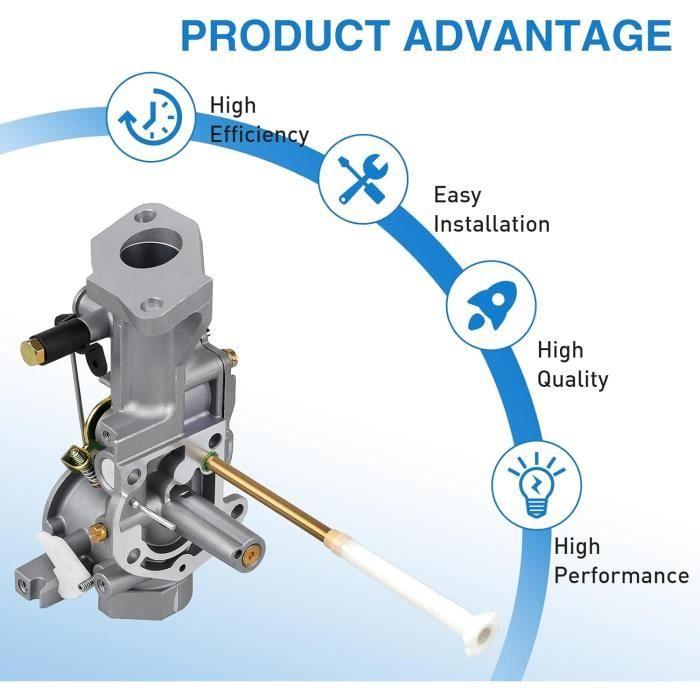 Sollon 498298 Carburetor for Briggs Stratton 692784 495951 495426 112202 112232 134202 137202 133212 130202 5hp