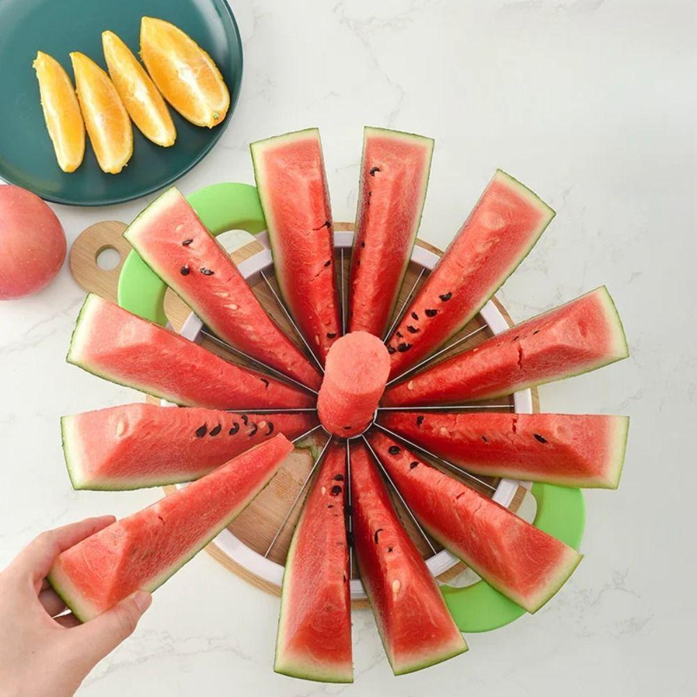 Handheld Watermelon Slicer Multifunctional Fruit Separator Melon Divider  Cooking Tools