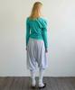 Aobteu Two-Way Henley T-Shirt - Mint
