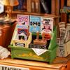 ROBOTIME Rolife 3D Puzzles The Muse Bookshop DIY Miniature House DS040