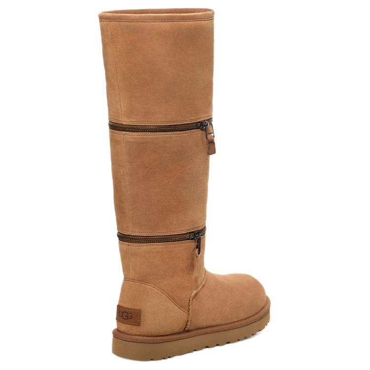 UGG Classic Ultra Tall Suede Fashion Snow Boots Women boots Caramel 1134631-CHE