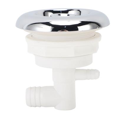 Massage Tub Jet Nozzle Adjustable Slick Appearance Stainless Steel and PVC Water Outlet Pool Jet Nozzle