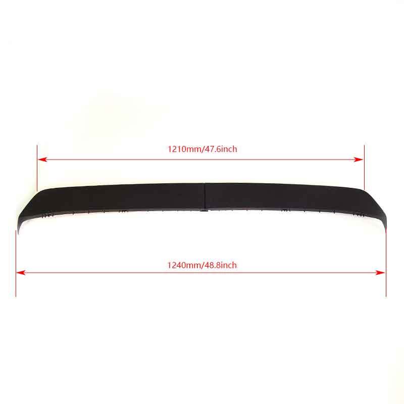 2Pcs Deep Duckbill Chin Lip Spoiler for VW Golf Jetta Mk1/mk2 Rabbit Caddy GTI GTD 16V Scirocco - Lower Bumper Lip Body Kit