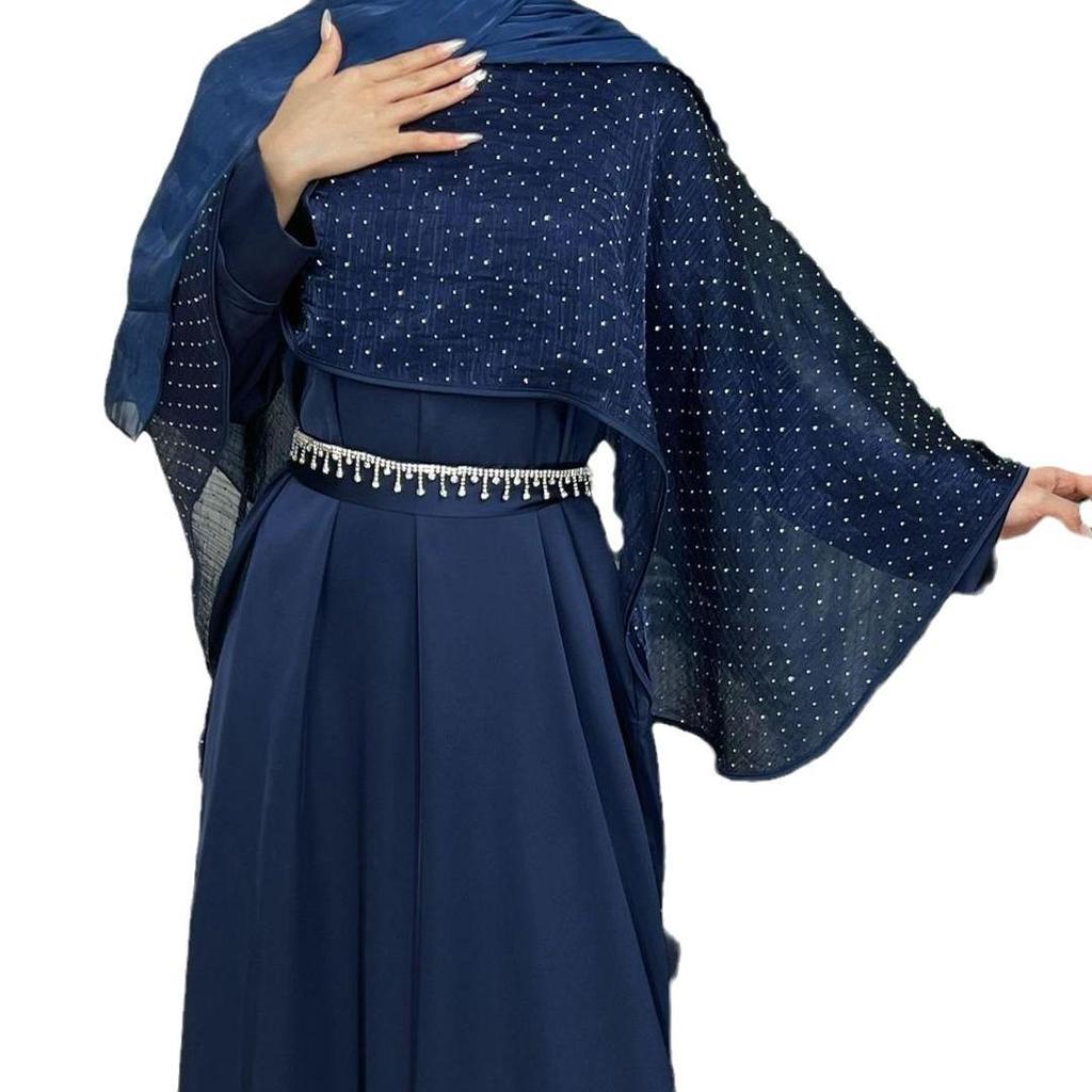 Women's Muslim Abaya: Starry Sky Cloak