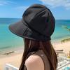Women's Spring Summer Fashion Fisherman Bucket Hat Trend Foldable Casual Sunhat Foldable Wide Brimmed New