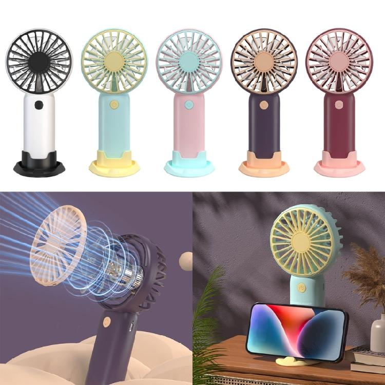 Rechargeable Handheld Fan Quiet Operation, Suitable for Women Everywhere
