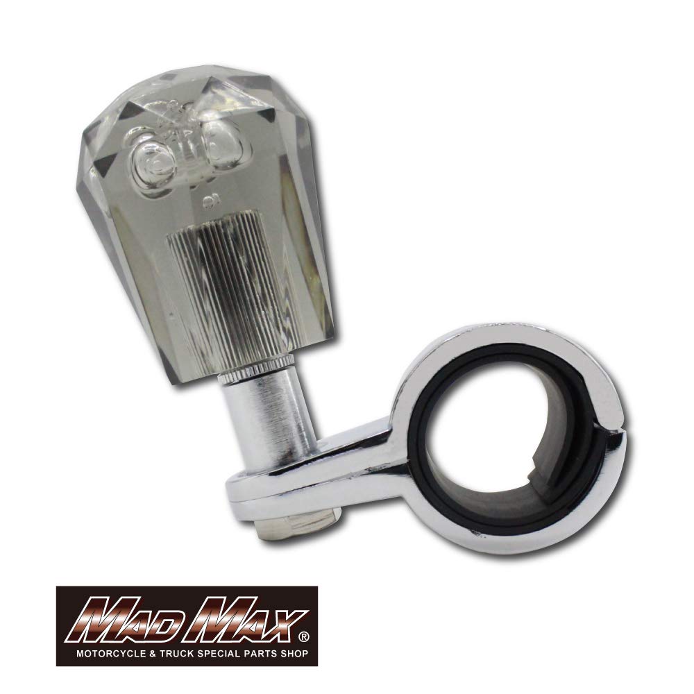 

Handle Spinner Diamond Cut Foam Smoke for Handlebars 27-33mm