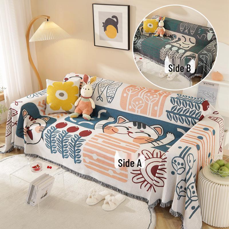 

Полотенце для дивана American Graffiti: Декоративный чехол для дивана в японском и корейском стиле 180x230 cm