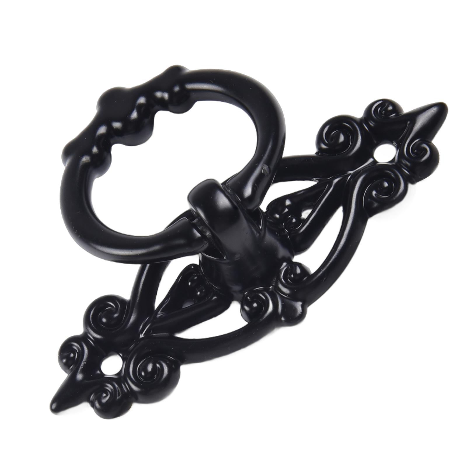 

Антикварні сплавні ручки комодів, підвісні деталі обладнання чорний