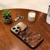 Vintage Rust Phone Case For iPhone 17,16,15,14,13,12,11 Plus,Pro Max,XS,Soft Silicone Black Cover