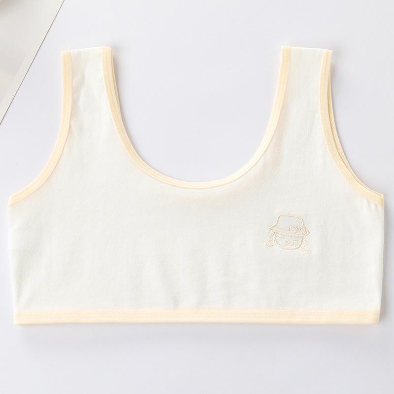Girls' Cotton Training Bra - Youth, Students, Primary School, Tweens