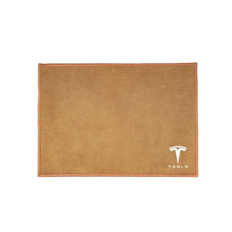 Autoaufkleber 2025 Neues Tesla Auto Mikrofaser-Reinigungstuch Wisch-Trockentuch Reinigungs-Werkzeuge für Tesla Model-3 Model-S Model-X Model-Y