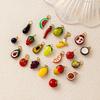 Trendy Roestvrij Staal Fruit Hanger Oorbellen met Langdurige Kleur