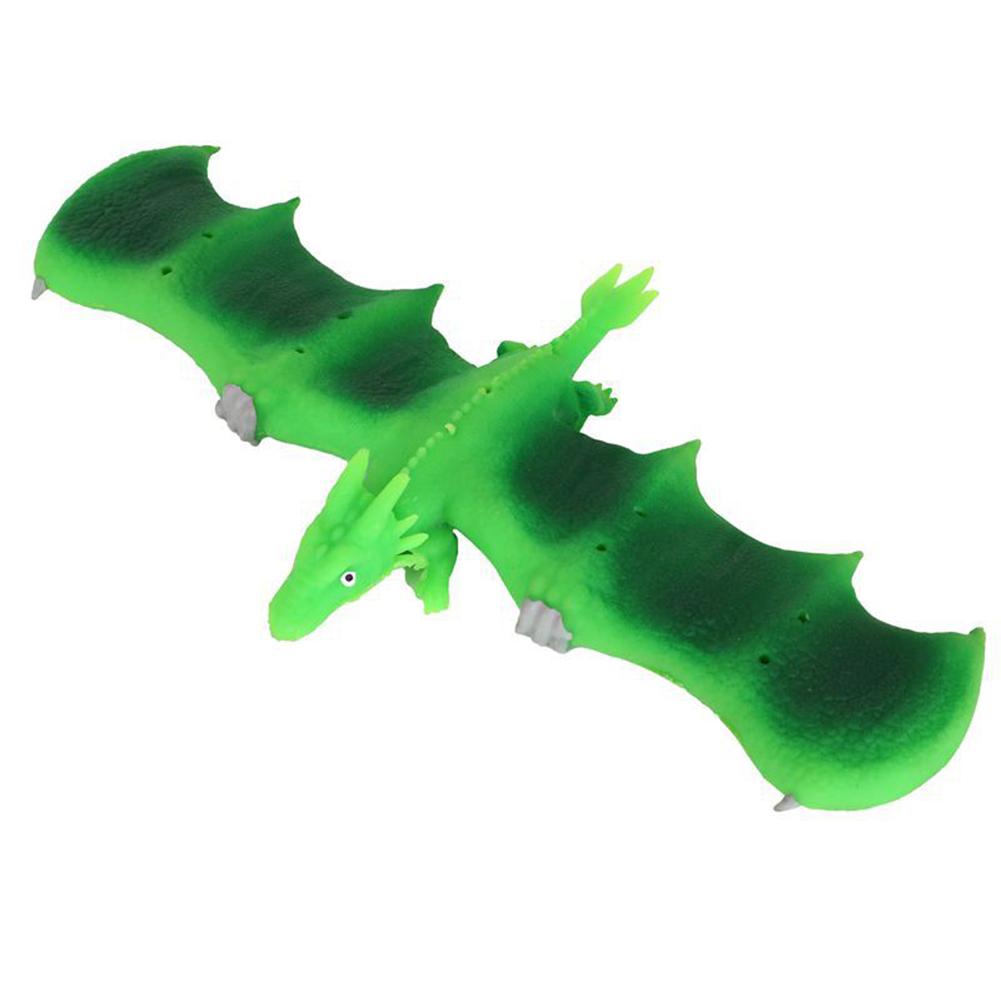 Cartoon Slap Bracelets Colorful Flying Dragon Pat Ring Novelty Fun Soft Silicone Slap Band Wristband Toys Gifts For Kids