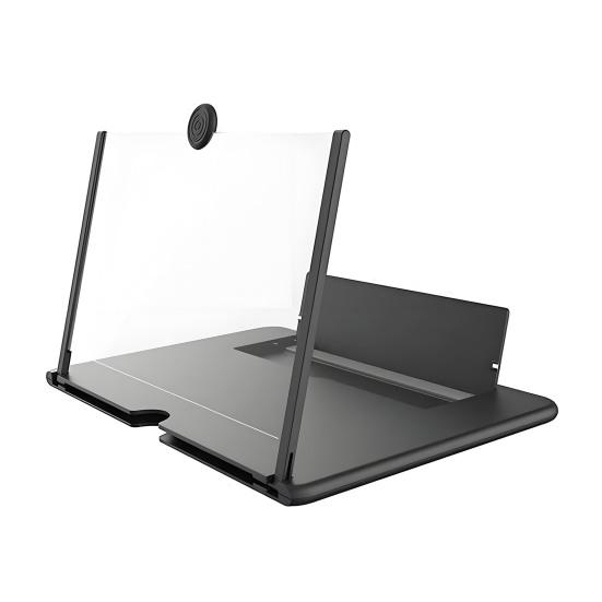 

3D Увеличитель экрана телефона 10/12 дюймов Складной усилитель экрана телефона Подставка Портативный держатель для мобильного телефона Защита глаз Подарок для киноманов 12Inch