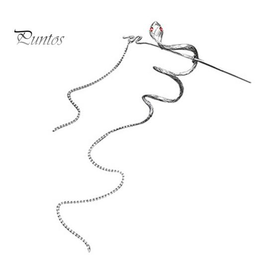 

Заколка для волос с бахромой в форме змеи, заколка для хвоста с глянцевой отделкой, заколка для волос в форме змеи, аксессуар для волос для фотосъемки в отпуске Snake