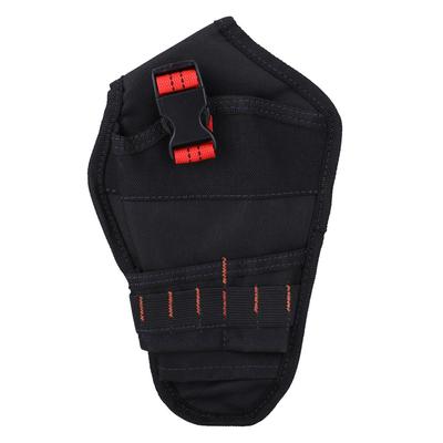 Hordozható Elektromos Fúrógép Tartó Oxford Tárolótáska Tok Szerszámos Zseb(Piros Fonat)