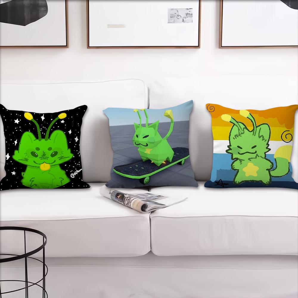 Vtipné Nové Regretevator Gnarpy Brože povlak na polštář Kryt na polštář Dekorace Místnost Domov Pohovka obývací Kancelář Auto Severská jednoduchost
