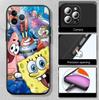 Cartoon SpongeBob Phone Case for Motorola Edge 60 60s 70 G86 G56 G54 E14 G04S G45 G54 G64 X30 X40 X50 S30 S50 Pro Power Tylus