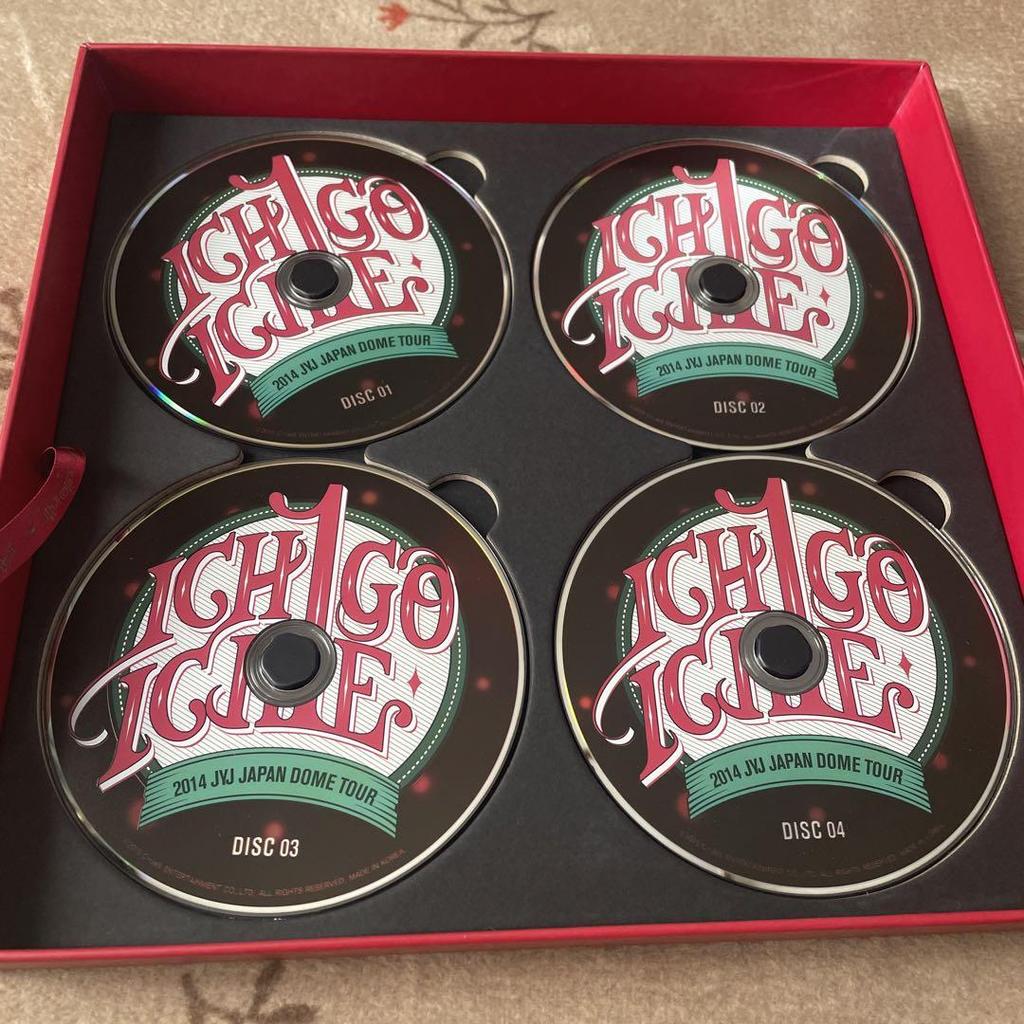 [USED] Almost Jaejoong, Junsu, and Yuchun 2014 Tokyo Dome Concert DVD