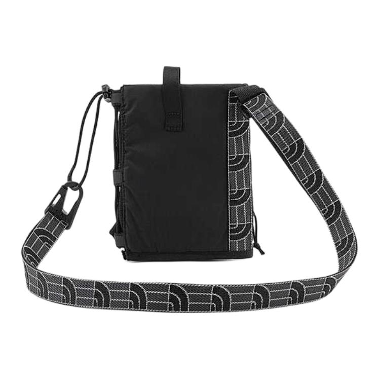The North Face Borealis 1L Lightweight Convenient Brand Logo Embroidery Shoulder Crossbody Bag Outdoor Unisex bags Black 81DQ-FW23-D1