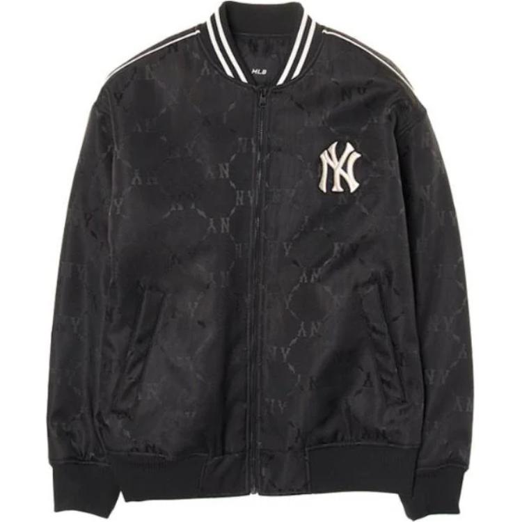New MLB New York Yankees Monogram Collection Dia Jackets & Coats Unisex Black 3AJPM0144-50BKS