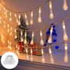 Bubble Water Drop Room Decoration Lights Christmas String Lights LED Holiday Fairy Lights Party Indoor Decor Night Lamp